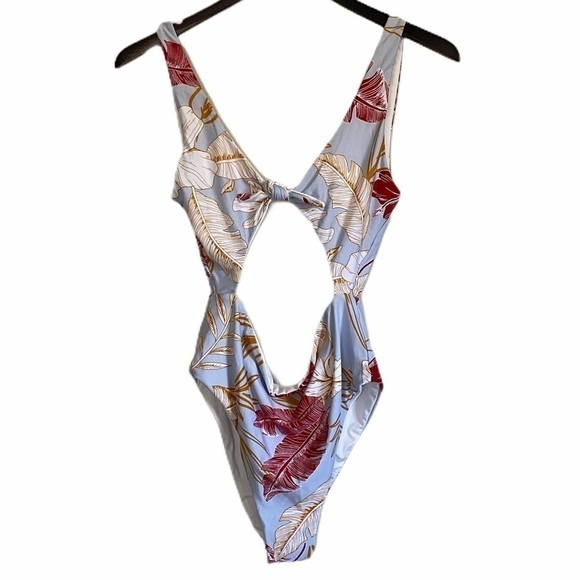 Nwt L*SPACE Kylie One Piece Paradise Classic Swimsuit 12 - Picture 4 of 13